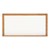 5' High Pro-Lite Magnetic Markerboard w/ Wood Frame